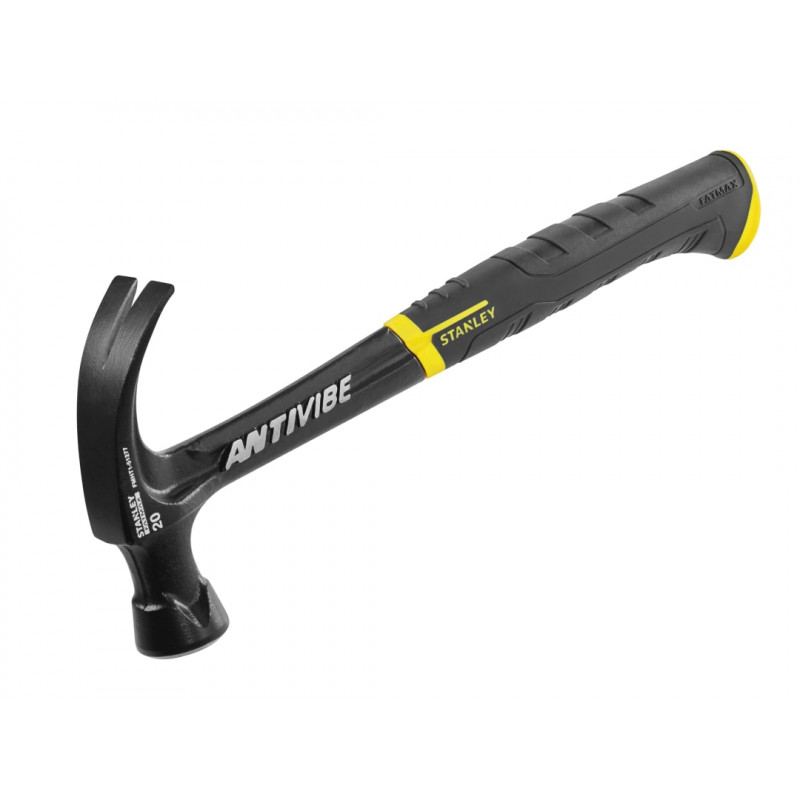 STANLEY® Hand Tools FMHT1-51277 FatMax® AntiVibe All Steel Curved Claw Hammer 570g (20oz) STANLEY® Hand Tools FMHT1-51277 FatMax® AntiVibe All Steel Curved Claw Hammer 570g (20oz)