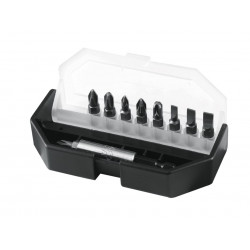 STANLEY® Hand Tools 1-68-734 Slotted/Phillips/Pozidriv Insert Bit Set, 10 Piece