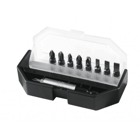 STANLEY® Hand Tools 1-68-734 Slotted/Phillips/Pozidriv Insert Bit Set, 10 Piece