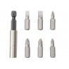 STANLEY® Hand Tools 1-68-737 Slotted/Phillips/Pozidriv Insert Bit Set, 7 Piece