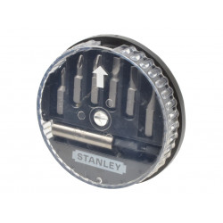 STANLEY® Hand Tools 1-68-738 Slotted/Pozidriv Insert Bit Set, 7 Piece