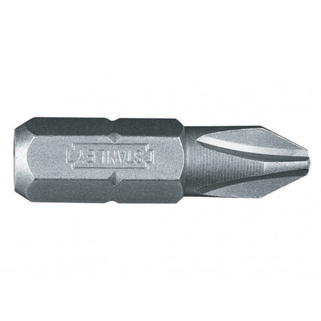 STANLEY® Hand Tools 1-68-942 Phillips Bits PH1 x 25mm (Box 25)
