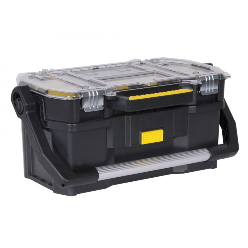 STANLEY® Hand Tools STST1-70317 Toolbox with Tote Tray Organiser 50cm (19in) STANLEY® Hand Tools STST1-70317 Toolbox with Tote Tray Organiser 50cm (19in)