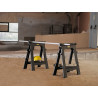 STANLEY® Hand Tools STST1-70713 Folding Sawhorses (Twin Pack)