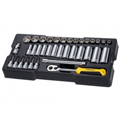 STANLEY® Hand Tools STMT1-74174 3/8in Drive Metric Socket Module 36 Piece