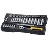 STANLEY® Hand Tools STMT1-74174 3/8in Drive Metric Socket Module 36 Piece