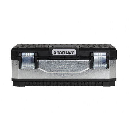 STANLEY® Hand Tools 1-95-619 Galvanised Metal Toolbox 58cm (23in)