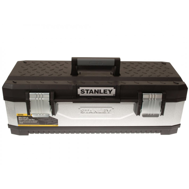 STANLEY® Hand Tools 1-95-620 Galvanised Metal Toolbox 66cm (26in) STANLEY® Hand Tools 1-95-620 Galvanised Metal Toolbox 66cm (26in)