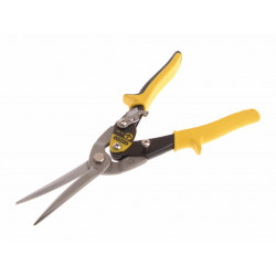 STANLEY® Hand Tools 2-14-566 Yellow Long Aviation Snips Straight Cut 300mm (12in)
