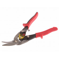 STANLEY® Hand Tools 2-14-567 Red Offset Aviation Snips Left Cut 250mm (10in)