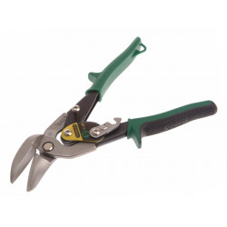 STANLEY® Hand Tools 2-14-568 Green Offset Aviation Snips Right Cut 250mm (10in)