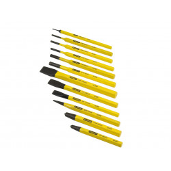 STANLEY® Hand Tools 4-18-299 Punch & Chisel Set, 12 Piece