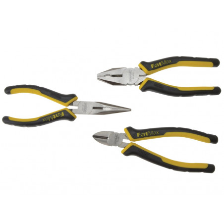STANLEY® Hand Tools 4-84-488 FatMax® Pliers Set, 3 Piece