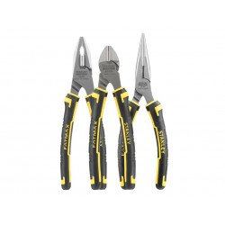 STANLEY® Hand Tools 4-84-488 FatMax® Pliers Set, 3 Piece