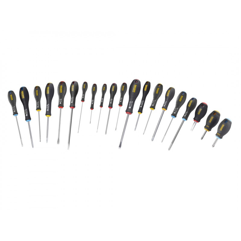 STANLEY® Hand Tools 5-62-572 FatMax® Screwdriver Set, 20 Piece STANLEY® Hand Tools 5-62-572 FatMax® Screwdriver Set, 20 Piece