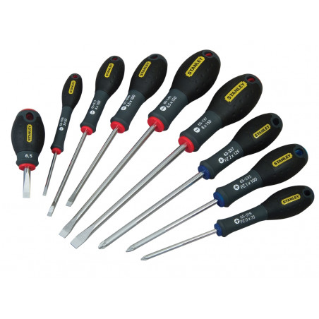 STANLEY® Hand Tools 5-65-424 FatMax® Screwdriver Set, 9 Piece