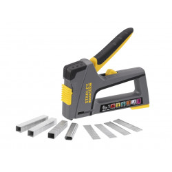 STANLEY® Hand Tools FMHT6-70868 FATMAX® 6-in-1 Multi-Purpose Plastic Staple and Brad Nail Gun