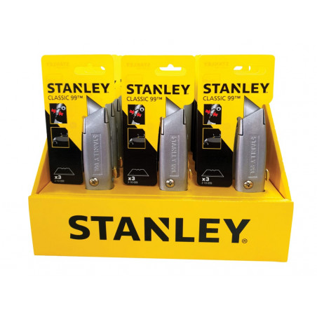 STANLEY® Hand Tools STHT10099-9 99E Counter Display of 12 Knives