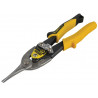 STANLEY® Hand Tools FMHT9-14563 Yellow Aviation Snips & Holster Straight Cut 250mm (10in)
