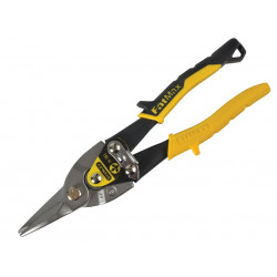 STANLEY® Hand Tools FMHT9-14563 Yellow Aviation Snips & Holster Straight Cut 250mm (10in)