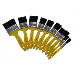STANLEY® Hand Tools STPPYS00 Hobby Paint Brush Set of 10 12(2) 25(2) 38(3) 50(2) & 75mm