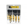 STANLEY® Hand Tools STPPLF10 Loss Free Synthetic Brush Set, 10 Piece