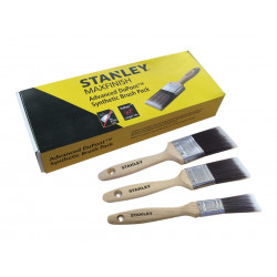 STANLEY® Hand Tools STPPSS0S MAXFINISH Advanced Synthetic Paint Brush Set of 3 25 38 & 50mm