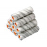STANLEY® Hand Tools STRMGR10 Medium Pile Silver Stripe Sleeve 100mm (4in) 10 Pack