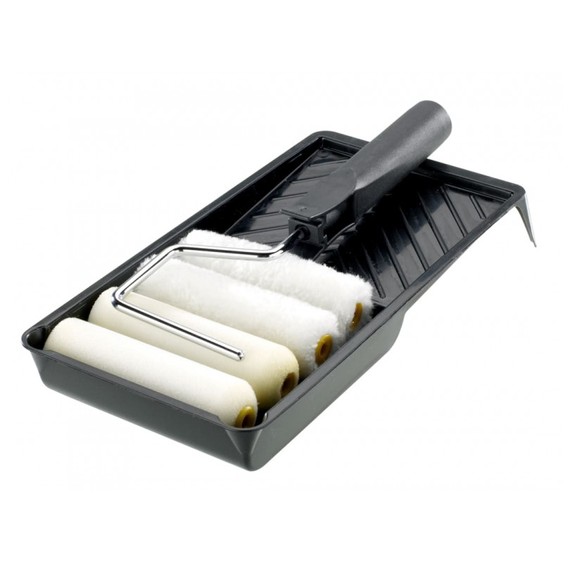 STANLEY® Hand Tools STRMS1LL Roller Kit with 4 Sleeves 100mm (4in) STANLEY® Hand Tools STRMS1LL Roller Kit with 4 Sleeves 100mm (4in)