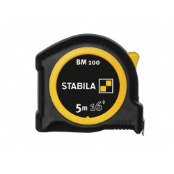 Stabila 19567 BM 100 Compact Pocket Tape 5m/16ft (Width 19mm)