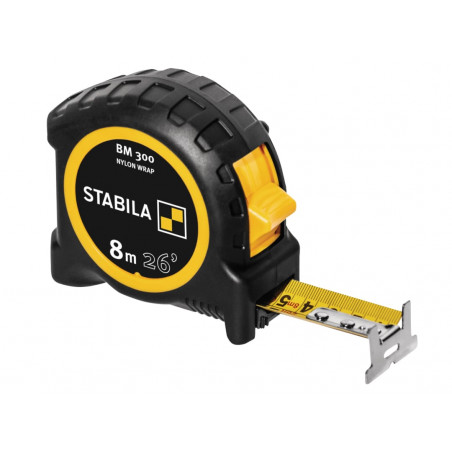 Stabila 19573 BM 300 Robust Pocket Tape 8m/26ft (Width 27mm)