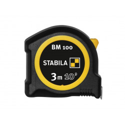 Stabila 19569 BM 100 Compact Pocket Tape 3m/10ft (Width 19mm)