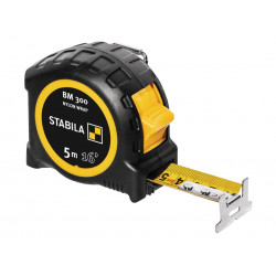 Stabila 19576 BM 300 Robust Pocket Tape 5m/16ft (Width 27mm)