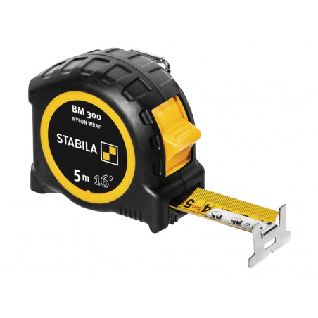 Stabila 19576 BM 300 Robust Pocket Tape 5m/16ft (Width 27mm)