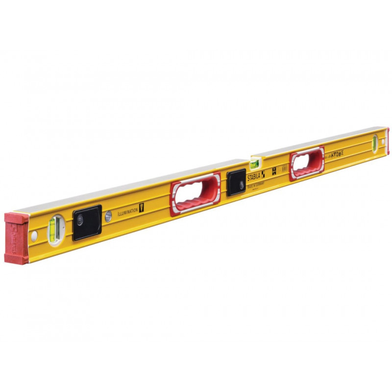 Stabila 17393 196-2 LED Illuminated Spirit Level 3 Vial 122cm Stabila 17393 196-2 LED Illuminated Spirit Level 3 Vial 122cm