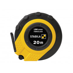 Stabila 19654 LBM 2000 Closed Fibreglass Tape 20m (Width 13mm) (Metric only)