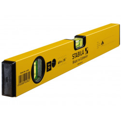 Stabila 02282 70-40 Single Plumb Spirit Level 2 Vial 40cm