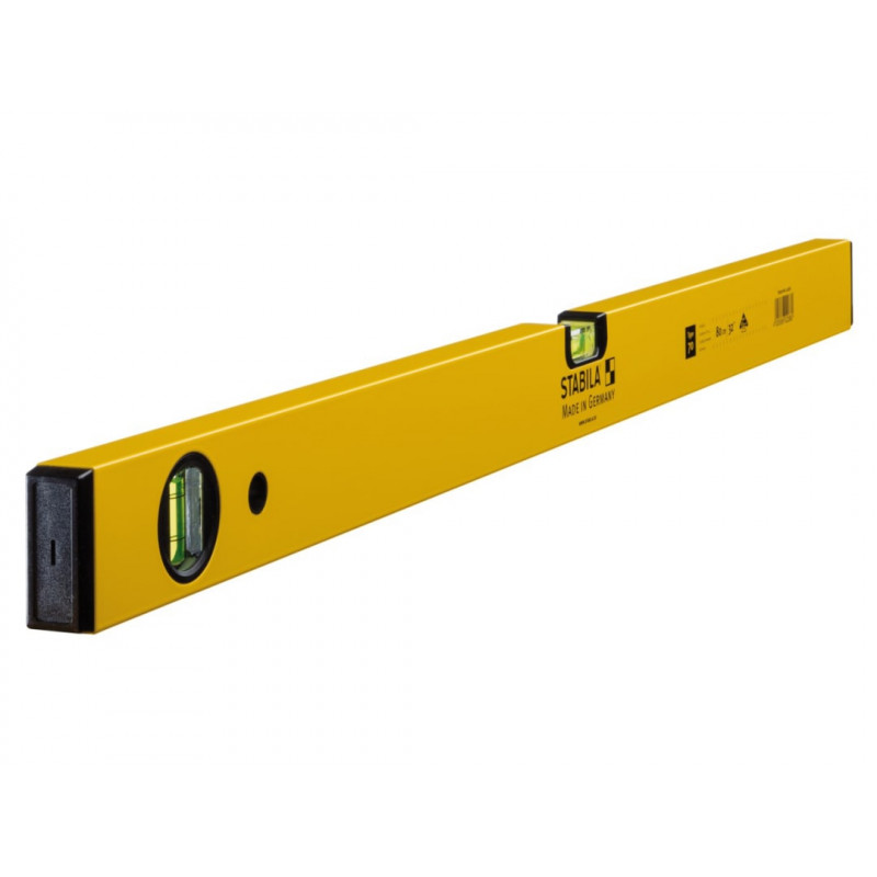 Stabila 02286 70-80 Single Plumb Spirit Level 2 Vial 80cm Stabila 02286 70-80 Single Plumb Spirit Level 2 Vial 80cm