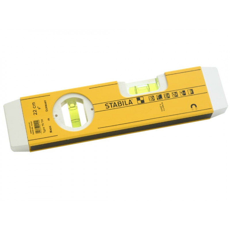 Stabila 02190 70TM Torpedo Level 22cm Magnetic Base