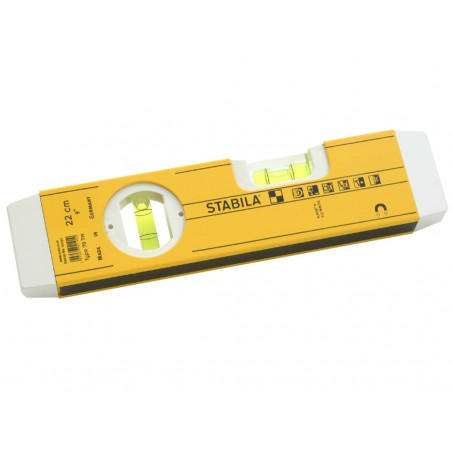 Stabila 02190 70TM Torpedo Level 22cm Magnetic Base