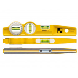 Stabila 16670 81 SV REM W360 Rare Earth Magnetic Torpedo Level 25cm Rotating