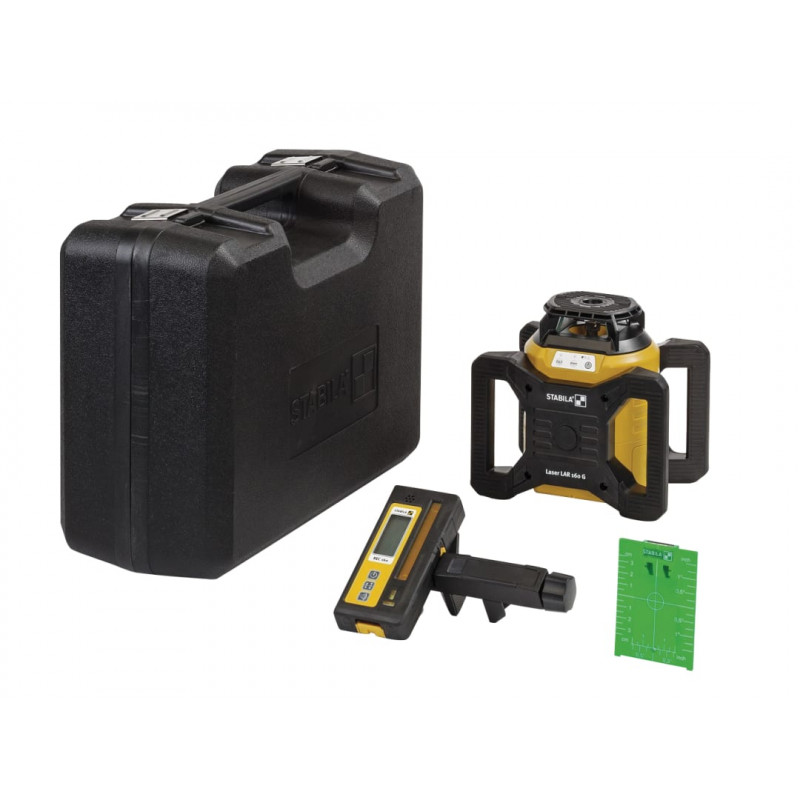 Stabila 19240 LAR 160 G Rotation Laser Set, 4 Piece Stabila 19240 LAR 160 G Rotation Laser Set, 4 Piece