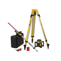 Stabila 19241 LAR 160 Rotation Laser Set, 7 Piece