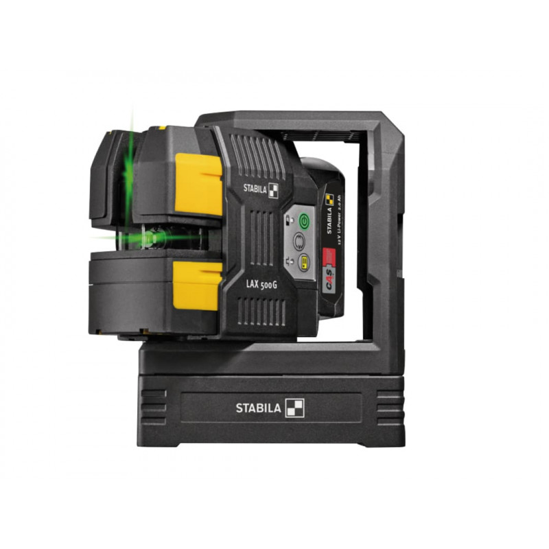 Stabila 19985 LAX 500 G Cross Line plus Plumb Point Laser 12V 1 x 2.0Ah Li-ion Stabila 19985 LAX 500 G Cross Line plus Plumb Point Laser 12V 1 x 2.0Ah Li-ion