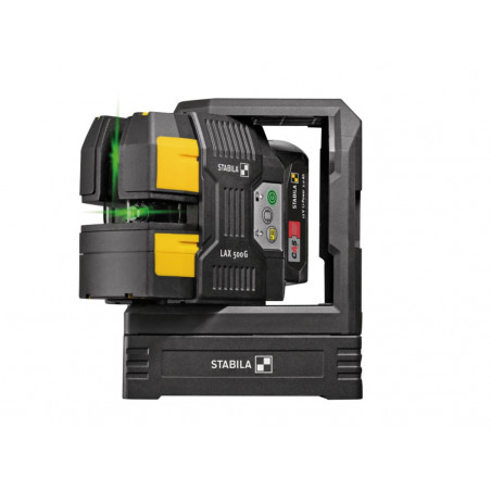 Stabila 19985 LAX 500 G Cross Line plus Plumb Point Laser 12V 1 x 2.0Ah Li-ion