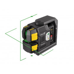 Stabila 19985 LAX 500 G Cross Line plus Plumb Point Laser 12V 1 x 2.0Ah Li-ion