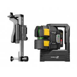 Stabila 19985 LAX 500 G Cross Line plus Plumb Point Laser 12V 1 x 2.0Ah Li-ion