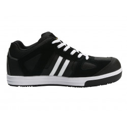 STANLEY® Clothing STA20051-110 Cody Safety Trainers Black/White Stripe UK 6 EUR 40