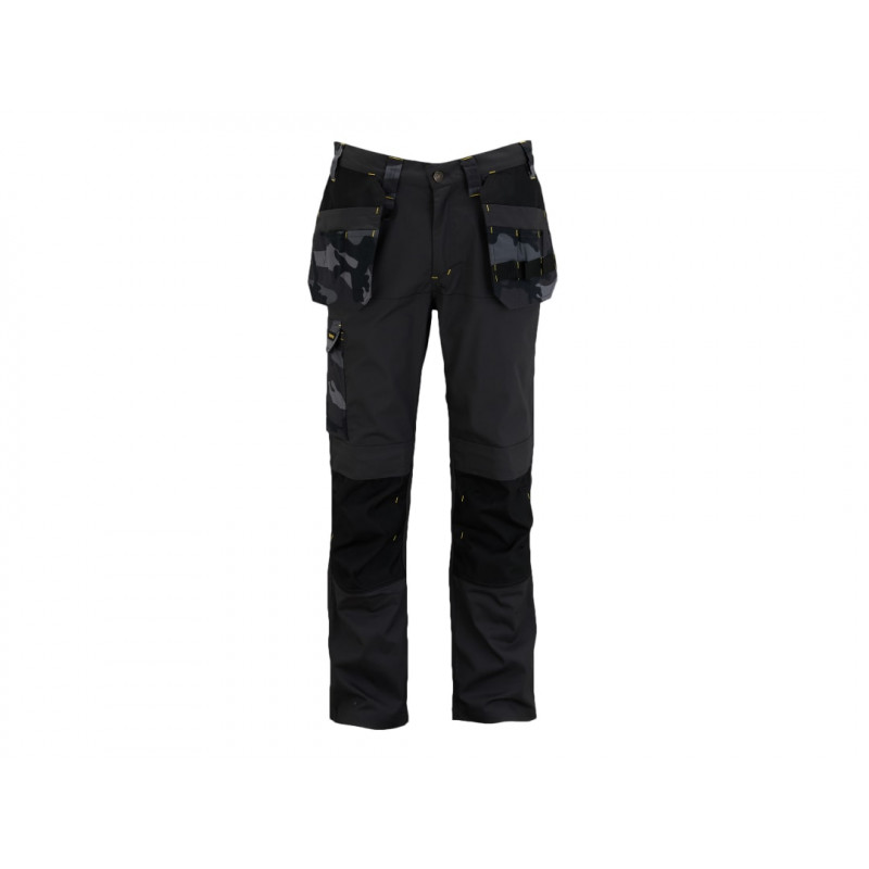 STANLEY® Clothing STW40057-204 Dixon Slim Fit Trousers Black Camouflage Waist 36in Leg R STANLEY® Clothing STW40057-204 Dixon Slim Fit Trousers Black Camouflage Waist 36in Leg R