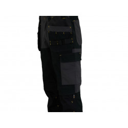 STANLEY® Clothing STW40057-014 Dixon Slim Fit Trousers Grey/Black Waist 32in Leg R